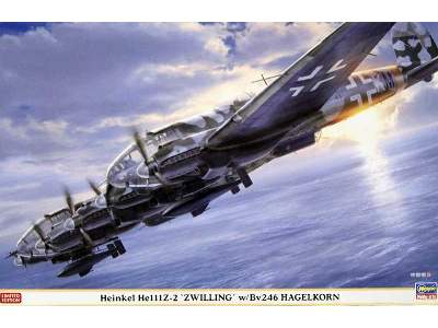 Heinkel He111z-2 `zwilling` W/Bv246 Hagelkorn - zdjęcie 1