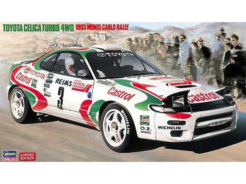 Toyota Celica Turbo 4wd 1993 Monte Carlo Rally - zdjęcie 1 Toyota Celica Turbo 4wd 1993 Monte Carlo Rally - zdjęcie 1