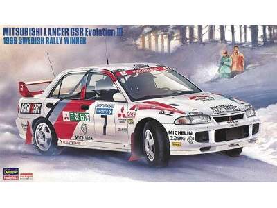 Mitsubishi Lancer Gsr Evolution Iii 1996 Swedish Rally Winner - zdjęcie 1