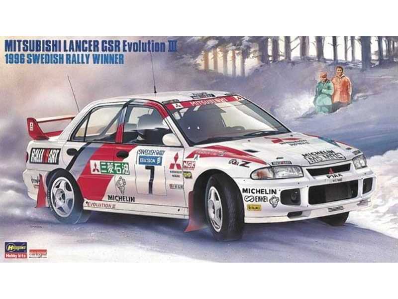 Mitsubishi Lancer Gsr Evolution Iii 1996 Swedish Rally Winner - zdjęcie 1