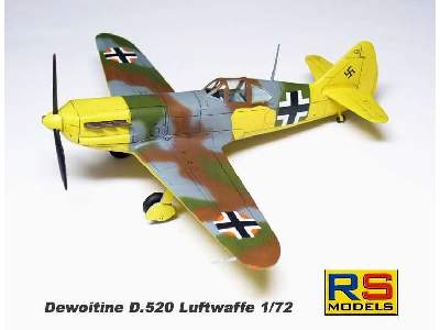 Myśliwiec Dewoitine D-520 - Luftwaffe - zdjęcie 6