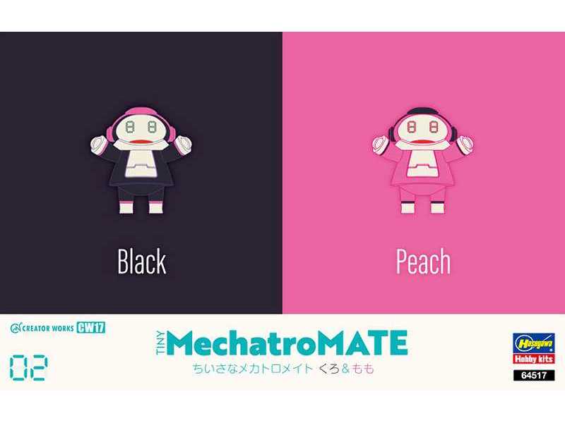64517 Creator Works Tiny Mechatromate 02 Sky Black & Peach - zdjęcie 1