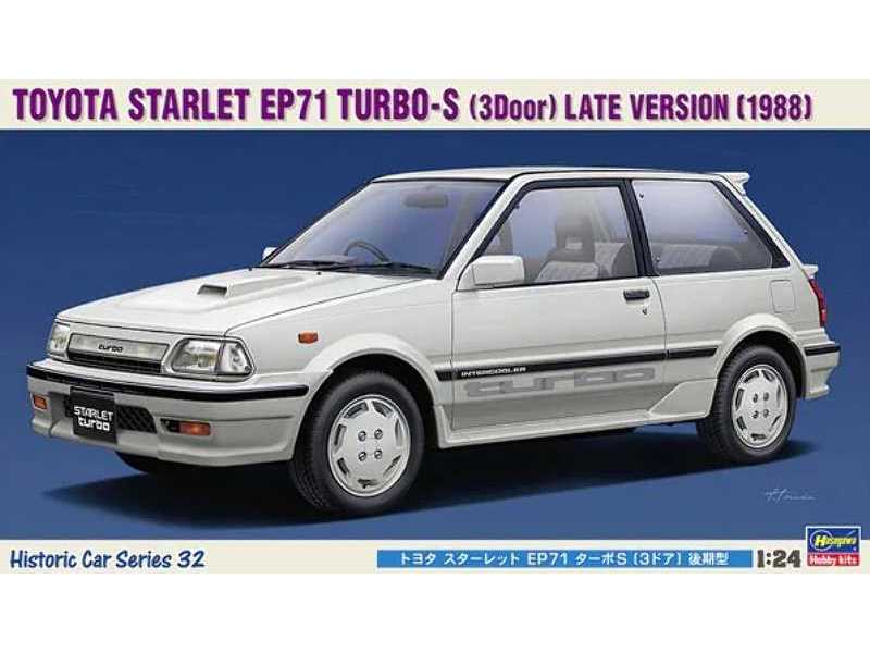 21132 Toyota Starlet Ep71 Turbo-s (3 Door) Late Version (1988) - zdjęcie 1