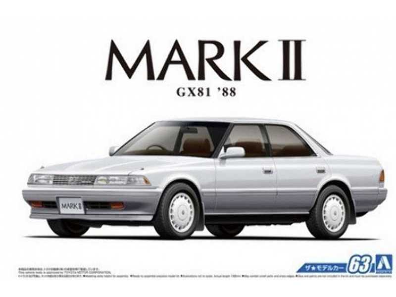 Toyota Mark Ii 2.0 Grande Twincam 24 Gx81 '88 - zdjęcie 1 Toyota Mark Ii 2.0 Grande Twincam 24 Gx81 '88 - zdjęcie 1