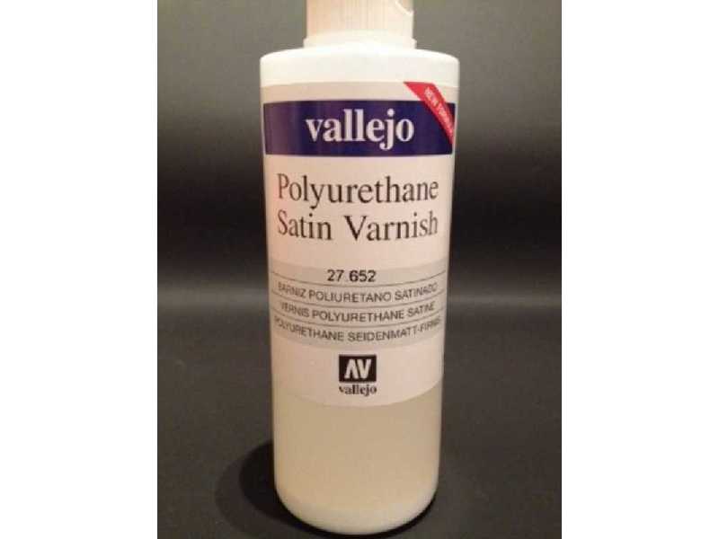 Lakier poliuretanowy satynowy - 200ml - zdjęcie 1 Lakier poliuretanowy satynowy - 200ml - zdjęcie 1