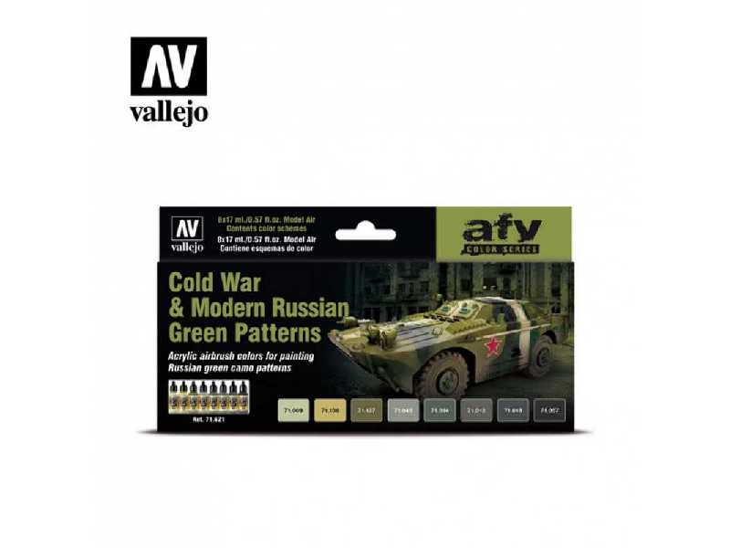 71621 Cold War & Modern Russian Green Patterns Set - zdjęcie 1 71621 Cold War & Modern Russian Green Patterns Set - zdjęcie 1