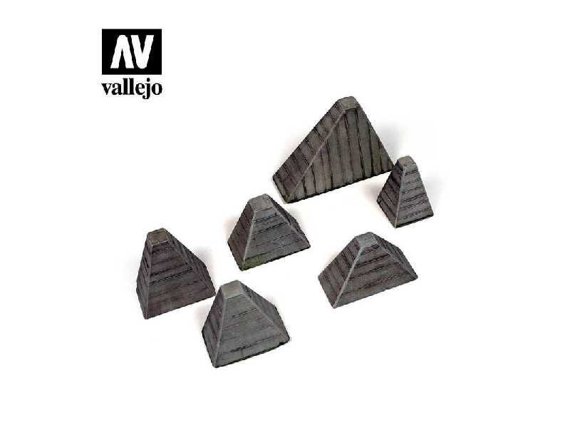 Höckerhindernis (Anti-tank Barriers) - zdjęcie 1 Höckerhindernis (Anti-tank Barriers) - zdjęcie 1