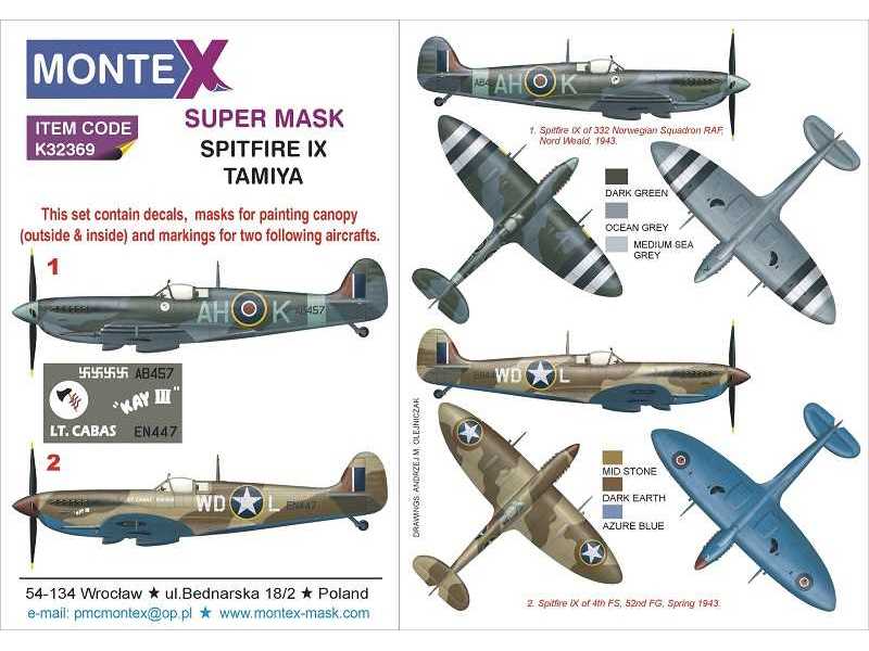 Spitfire Mk.Ix Tamiya - zdjęcie 1 Spitfire Mk.Ix Tamiya - zdjęcie 1