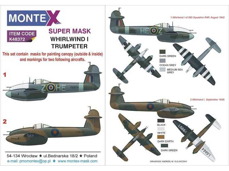 Whirlwind Mk. I Trumpeter - zdjęcie 1 Whirlwind Mk. I Trumpeter - zdjęcie 1