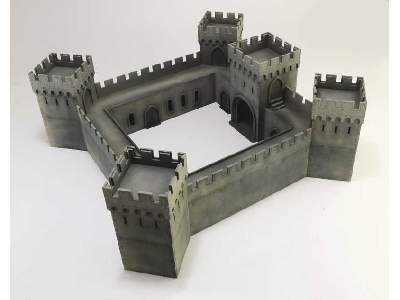 Oblężenie zamku - Wojna stuletnia - 1337 - 1453 - zestaw - zdjęcie 5