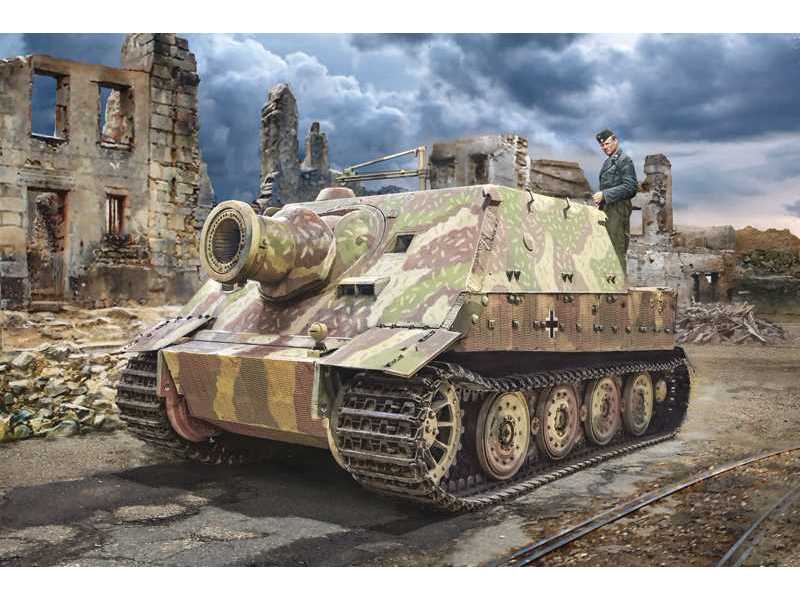 38 Cm RW 61 Auf Sturmmorser Tiger - zdjęcie 1 38 Cm RW 61 Auf Sturmmorser Tiger - zdjęcie 1
