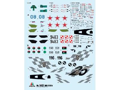 MiG-21 Bis Fishbed - polskie oznaczenia - zdjęcie 3