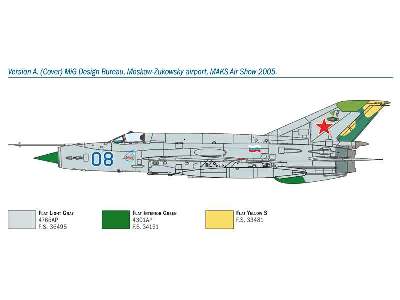 MiG-21 Bis Fishbed - polskie oznaczenia - zdjęcie 4