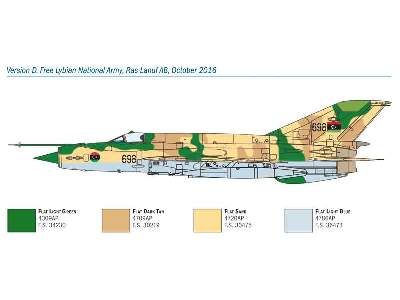 MiG-21 Bis Fishbed - polskie oznaczenia - zdjęcie 7