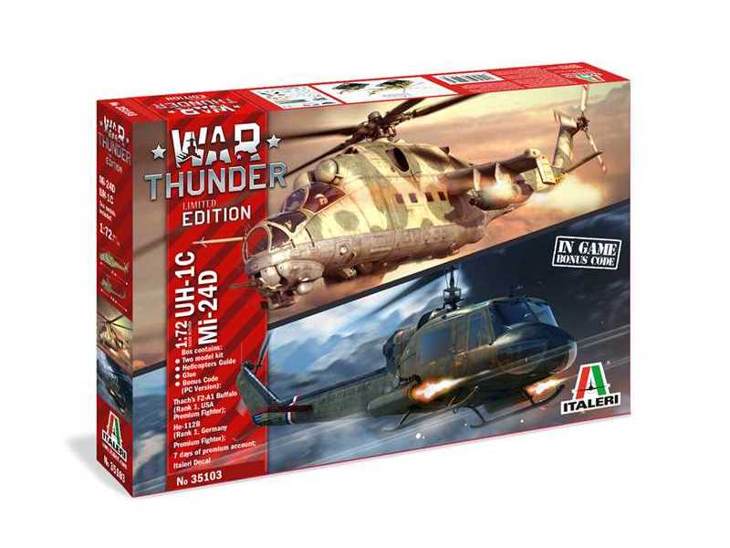 War Thunder - UH-1C and MI-24D - zdjęcie 1 War Thunder - UH-1C and MI-24D - zdjęcie 1