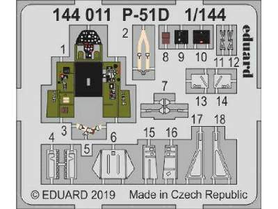 P-51D 1/144 - Eduard - zdjęcie 1