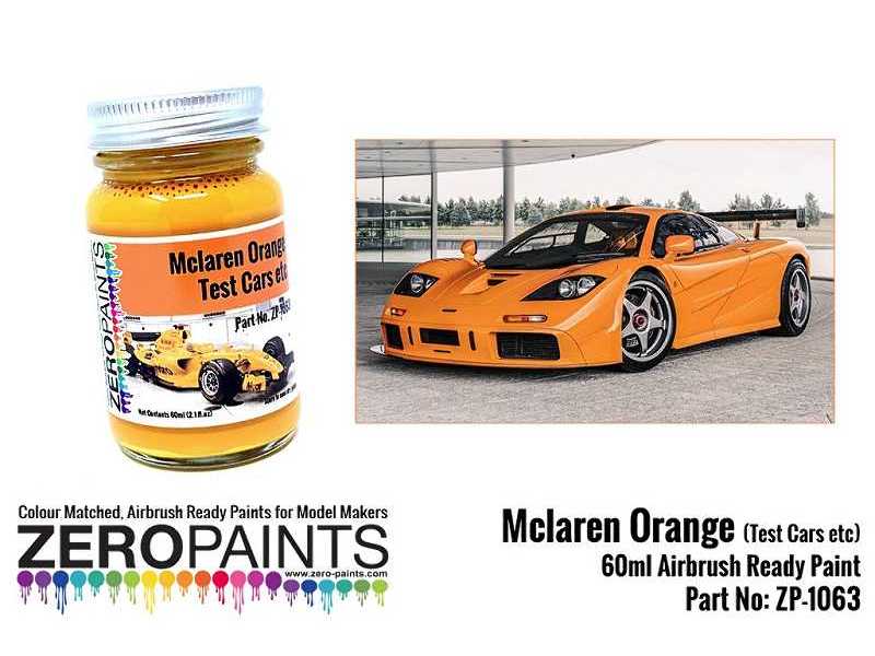 1063 Mclaren Orange - zdjęcie 1 1063 Mclaren Orange - zdjęcie 1