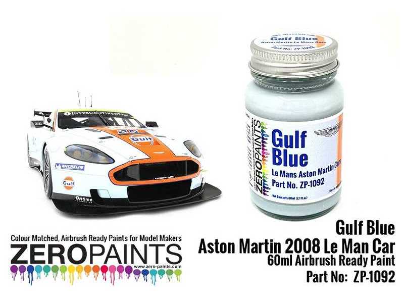 1092 Aston Martin Le Mans Gulf Blue - zdjęcie 1 1092 Aston Martin Le Mans Gulf Blue - zdjęcie 1