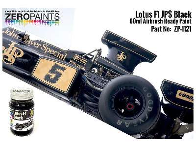 1121 Lotus F1 Jps Black - zdjęcie 1