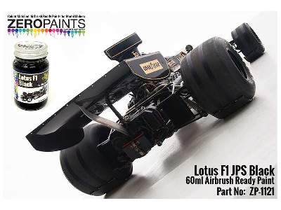 1121 Lotus F1 Jps Black - zdjęcie 2