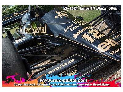 1121 Lotus F1 Jps Black - zdjęcie 3