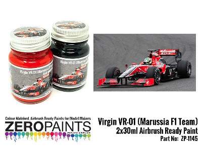 1145 Virgin Vr-01 (Marussia F1 Team) Set - zdjęcie 1