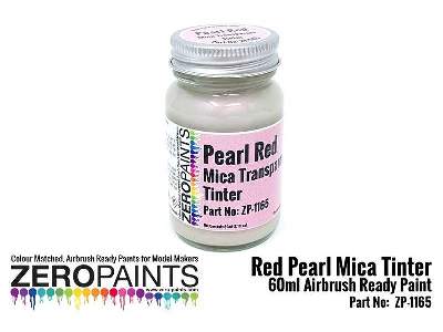 1165 Pearl Red Mica Transparent Tinter - zdjęcie 1