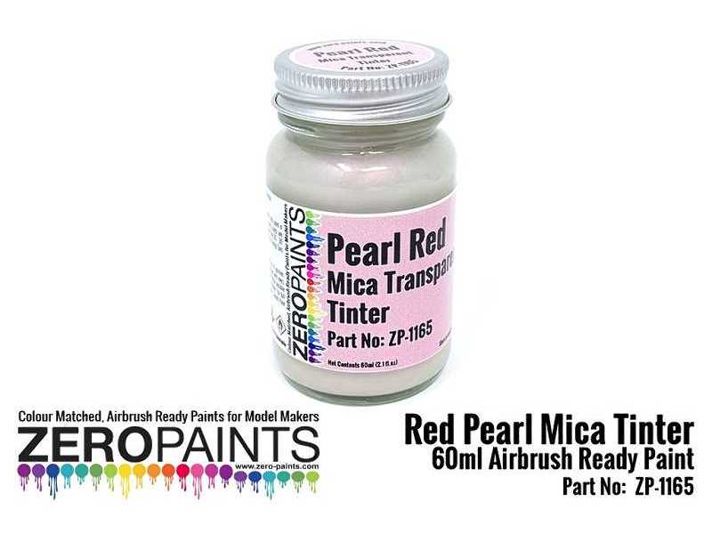 1165 Pearl Red Mica Transparent Tinter - zdjęcie 1