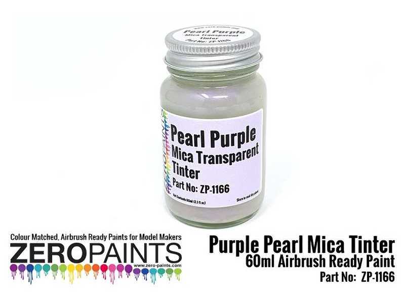 1166 Pearl Purple Mica Transparent Tinter - zdjęcie 1