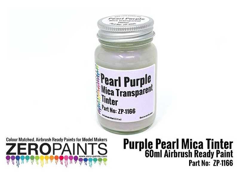 1166 Pearl Purple Mica Transparent Tinter - zdjęcie 1 1166 Pearl Purple Mica Transparent Tinter - zdjęcie 1