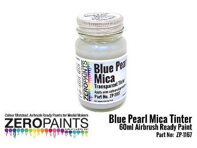 1167 Pearl Blue Mica Transparent Tinter - zdjęcie 1