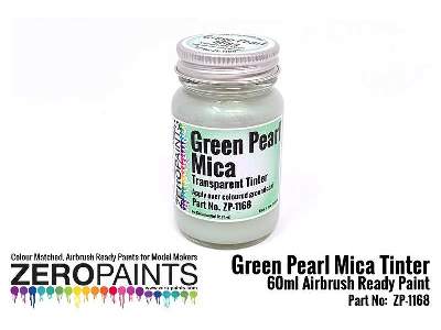 1168 Pearl Green Mica Transparent Tinter - zdjęcie 1