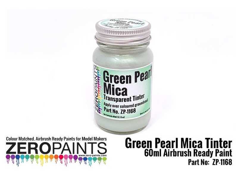 1168 Pearl Green Mica Transparent Tinter - zdjęcie 1