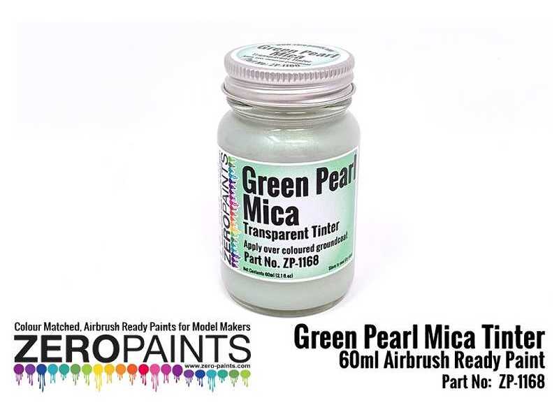 1168 Pearl Green Mica Transparent Tinter - zdjęcie 1 1168 Pearl Green Mica Transparent Tinter - zdjęcie 1