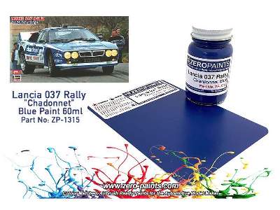 1315 Lancia 037 Rally Chadonnet Blue - zdjęcie 1