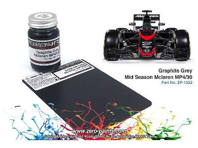 1333 Mclaren Mp4/30 Graphite Grey Mid Season - zdjęcie 1