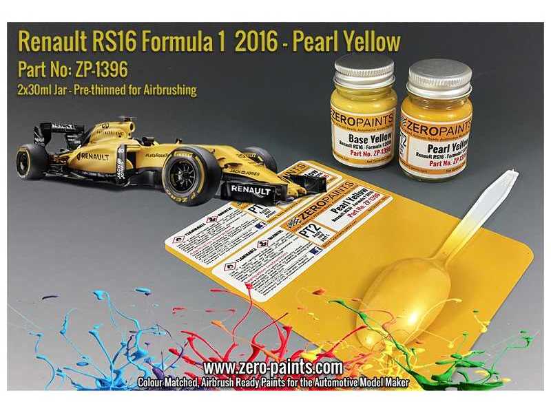 1396 Renault Rs16 Formula 1 2016 Pearl - zdjęcie 1