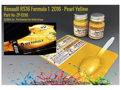 1396 Renault Rs16 Formula 1 2016 Pearl - zdjęcie 3