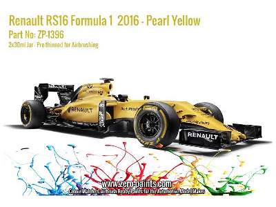 1396 Renault Rs16 Formula 1 2016 Pearl - zdjęcie 4