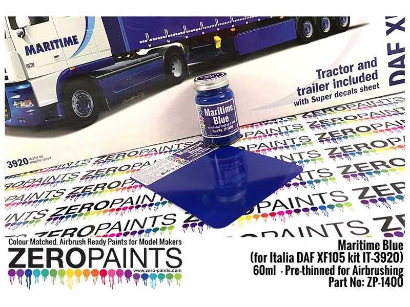 1400 Maritime Blue (For Italia Daf Xf105 Kit It-3920) - zdjęcie 1 1400 Maritime Blue (For Italia Daf Xf105 Kit It-3920) - zdjęcie 1