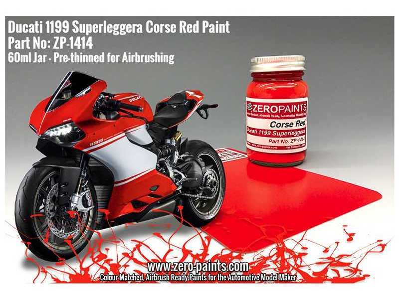 1414 Ducati 1199 Superleggera Corsa Red - zdjęcie 1