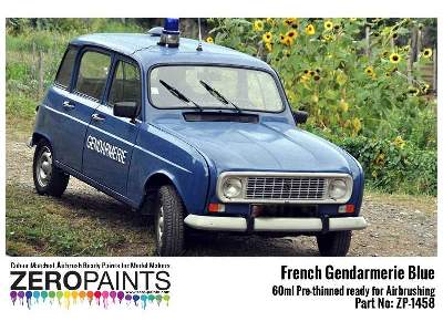 1458 French Gendarmerie Blue - zdjęcie 1