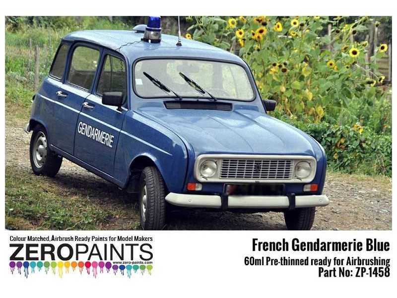 1458 French Gendarmerie Blue - zdjęcie 1
