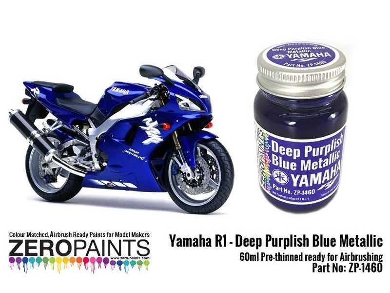 1460 Yamaha R1-r6 Deep Purplish Blue Metallic - zdjęcie 1 1460 Yamaha R1-r6 Deep Purplish Blue Metallic - zdjęcie 1