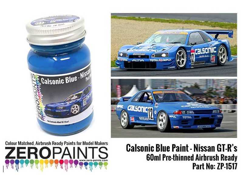 1517 Calsonic Blue Paint 60ml - zdjęcie 1 1517 Calsonic Blue Paint 60ml - zdjęcie 1