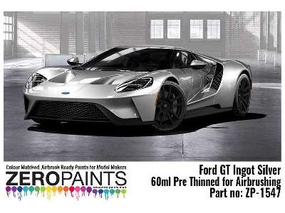 1547 Ford Gt Ingot Silver - zdjęcie 1