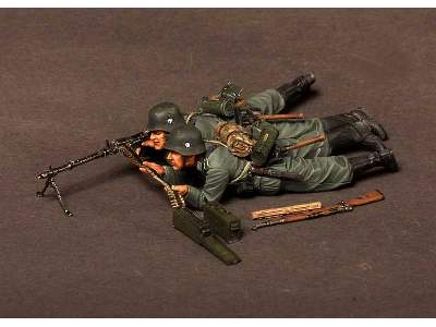 German Machine Gunner Mg 34 Team.1939-42 2 Figures - zdjęcie 3