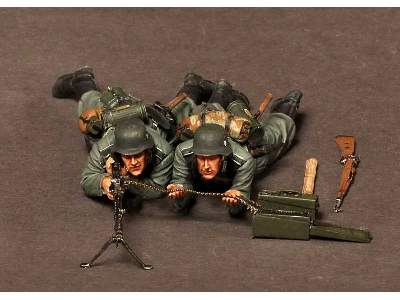 German Machine Gunner Mg 34 Team.1939-42 2 Figures - zdjęcie 6