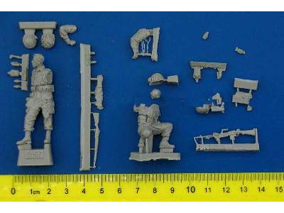 101st Airborne Division On Rest, WW Ii 9 Figures - zdjęcie 4