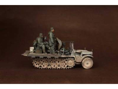 Crew For Sd.Kfz.10/4 Fur 2cm Flak 30 (For Dragon 6676) - zdjęcie 8